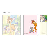 Disney Retro Art Collection Vol.2 - Zipper Bag Sticky Notes - Bambi - Sun-Star Stationery - Default Title by Techo Treats Stationery