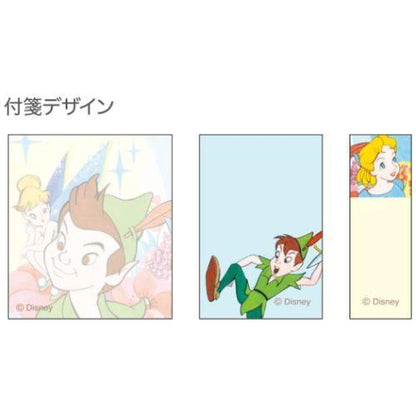 Disney Retro Art Collection Vol.2 - Zipper Bag Sticky Notes - Peter Pan - Sun-Star Stationery - Default Title by Techo Treats Stationery