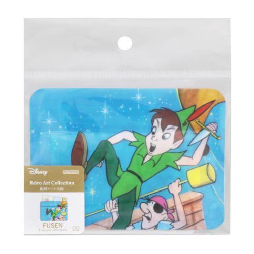 Disney Retro Art Collection Vol.2 - Zipper Bag Sticky Notes - Peter Pan - Techo Treats