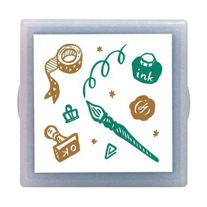 KONOIRO Paintable Penetrating Stamp Mini - Stationery