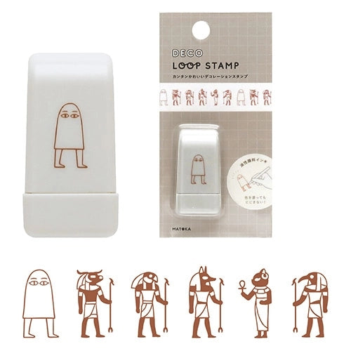EL COMMUN Deco Loop Rolling Stamp - Ancient Egypt - Default Title by Techo Treats Stationery