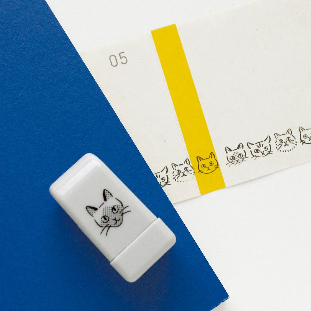 EL COMMUN Deco Loop Rolling Stamp - Cat Face - Techo Treats