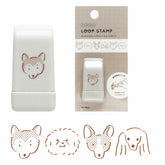 EL COMMUN Deco Loop Rolling Stamp - Dog Face - Techo Treats