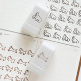 EL COMMUN Deco Loop Rolling Stamp - Gorilla - Techo Treats
