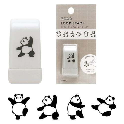EL COMMUN Deco Loop Rolling Stamp - Kung Fu Panda - Default Title by Techo Treats Stationery