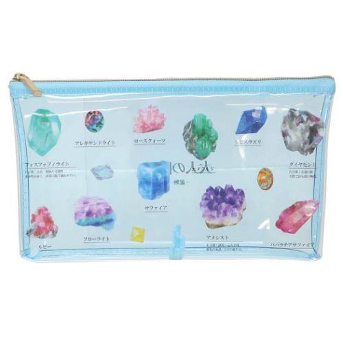 Encyclopaedia for Adults Clear Pen Case - Crystal - KAMIO JAPAN - Default Title by Techo Treats Stationery