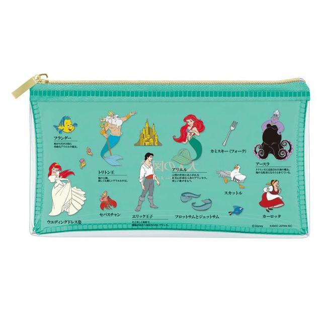 Encyclopaedia for Adults Clear Pen Case - The Little Mermaid - KAMIO JAPAN - Default Title by Techo Treats Stationery