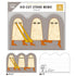 Encyclopaedia for Adults Die-cut Stand Memo - Medjed - KAMIO JAPAN - Default Title by Techo Treats Stationery
