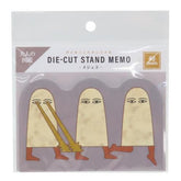 Encyclopaedia for Adults Die-cut Stand Memo - Medjed - KAMIO JAPAN - Default Title by Techo Treats Stationery