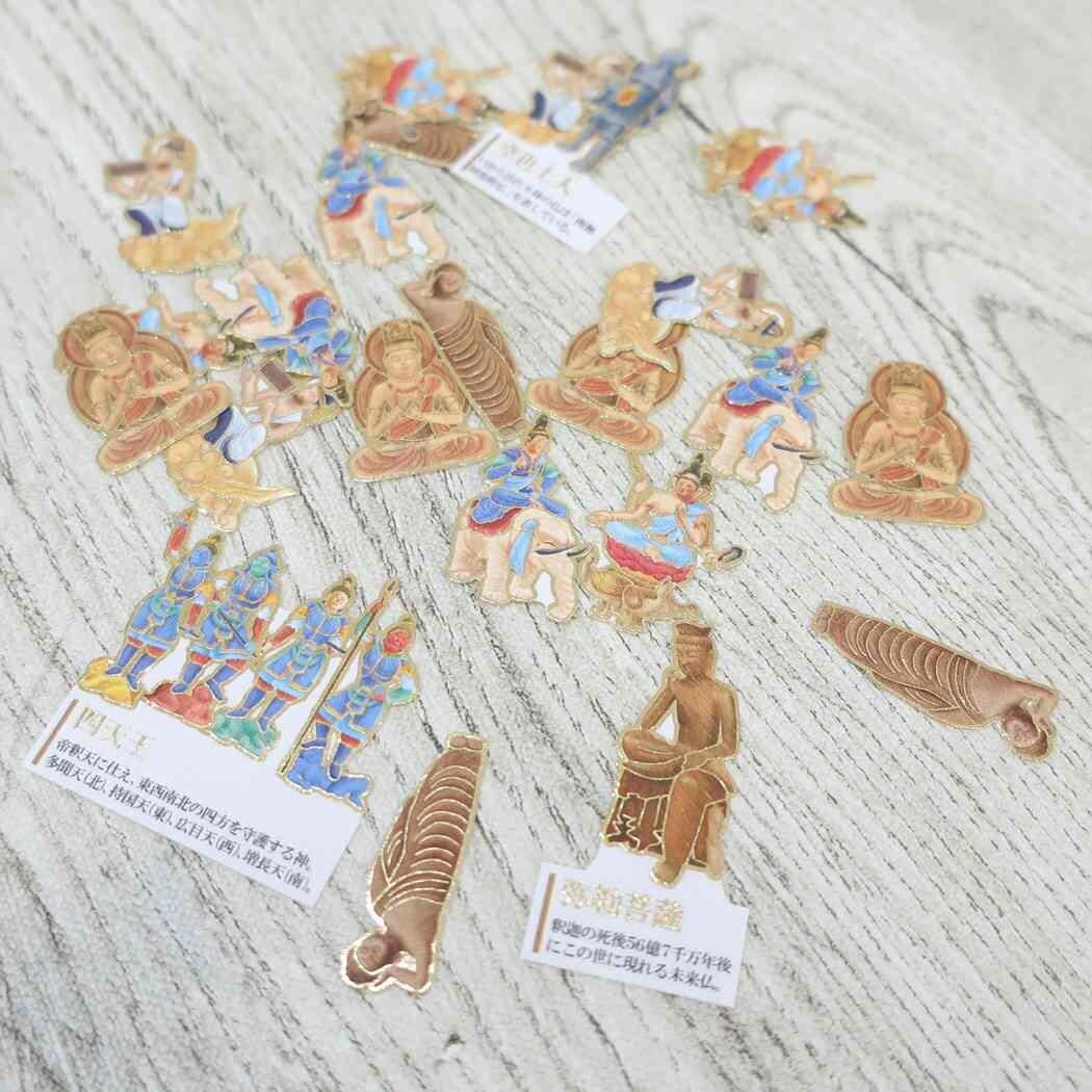 Encyclopaedia for Adults Flake Stickers - Buddha Statue - KAMIO JAPAN - Default Title by Techo Treats Stationery