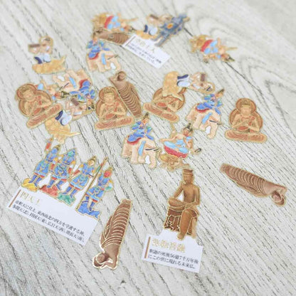Encyclopaedia for Adults Flake Stickers - Buddha Statue - KAMIO JAPAN - Default Title by Techo Treats Stationery