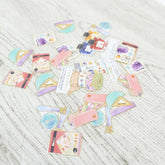 Encyclopaedia for Adults Flake Stickers - Stationery - KAMIO JAPAN - Default Title by Techo Treats Stationery