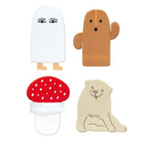Encyclopaedia for Adults Flat Pen Pouch - Haniwa - KAMIO JAPAN - Default Title by Techo Treats Stationery