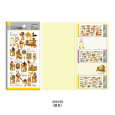 Encyclopaedia for Adults Miniature Sticky Notes (4 designs) - KAMIO JAPAN - Ancient Egypt by Techo Treats Stationery
