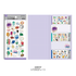 Encyclopaedia for Adults Miniature Sticky Notes (4 designs) - KAMIO JAPAN - Minerals by Techo Treats Stationery