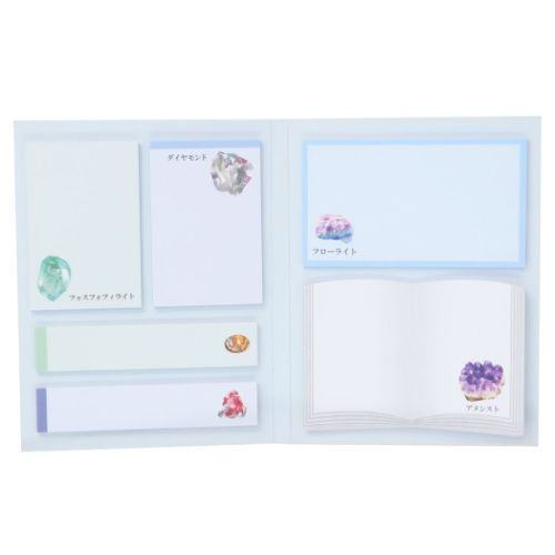 Encyclopaedia for Adults Sticky Notes - Crystal - KAMIO JAPAN - Default Title by Techo Treats Stationery