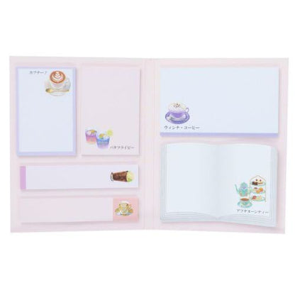 Encyclopaedia for Adults Sticky Notes - Tea and Coffee - KAMIO JAPAN - Default Title by Techo Treats Stationery