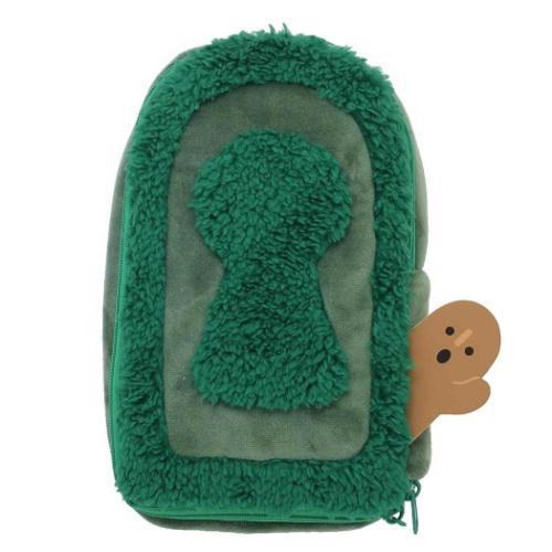 Encyclopaedia for Adults Stuffed Toy Pen Pouch - Kfun and Haniwa - KAMIO JAPAN - Default Title by Techo Treats Stationery