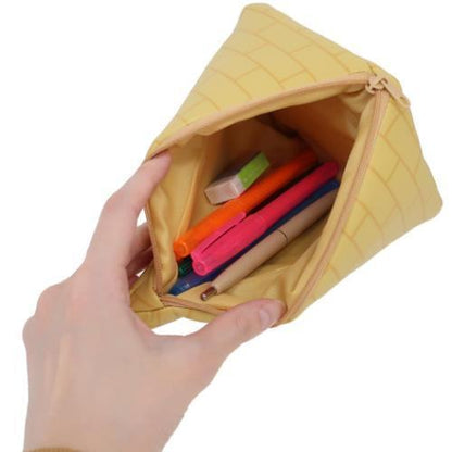 Encyclopaedia for Adults Stuffed Toy Pen Pouch - Pyramid and Medjed - KAMIO JAPAN - Default Title by Techo Treats Stationery