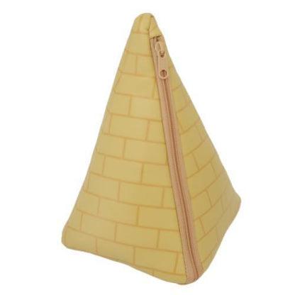 Encyclopaedia for Adults Stuffed Toy Pen Pouch - Pyramid and Medjed - KAMIO JAPAN - Default Title by Techo Treats Stationery