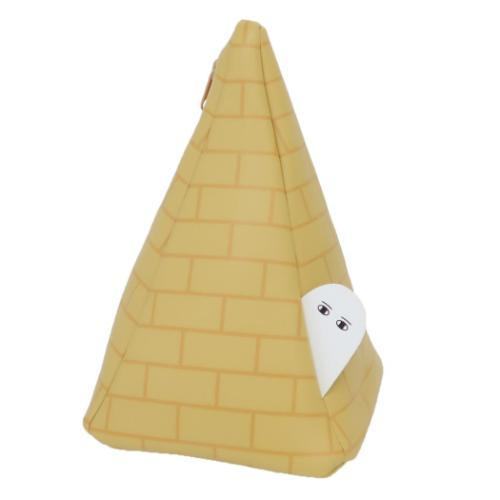 Encyclopedia for Adults Stuffed Toy Pen Pouch - Pyramid and Medjed - Techo Treats