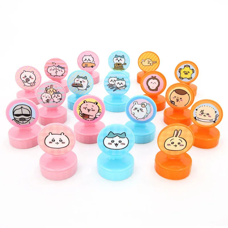 Ensky Chiikawa Stamp Collection (18 designs) - Default Title by Techo Treats Stationery