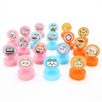 Ensky Chiikawa Stamp Collection (18 designs) - Default Title by Techo Treats Stationery