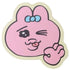 Ensky Opanchu Usagi Panty Rabbit Mini Die-cut Sticker (8) - Default Title by Techo Treats Stationery