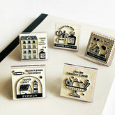 eric Acrylic Stand Rubber Stamp Vol.1 - Town - Techo Treats