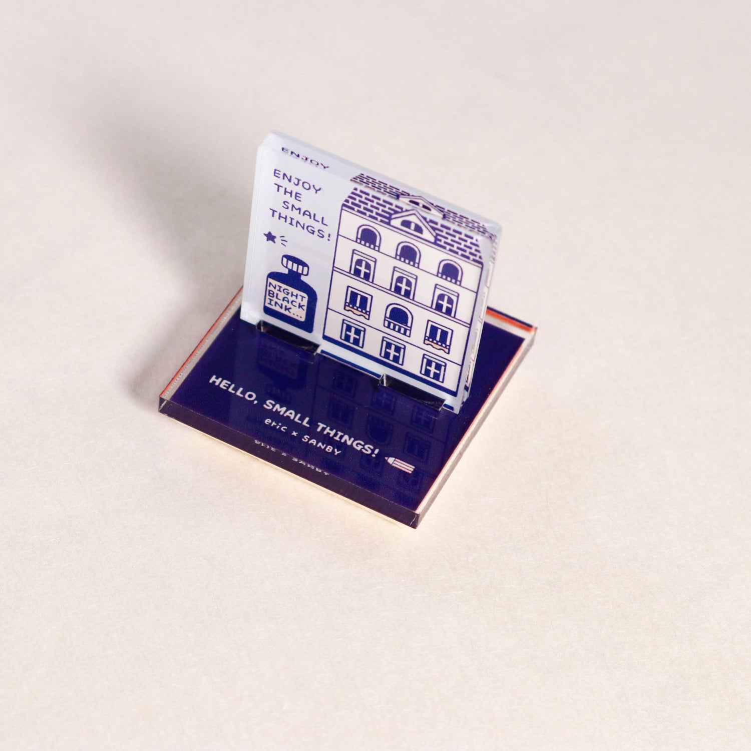 eric Acrylic Stand Stamp Vol.1 - Town - Techo Treats