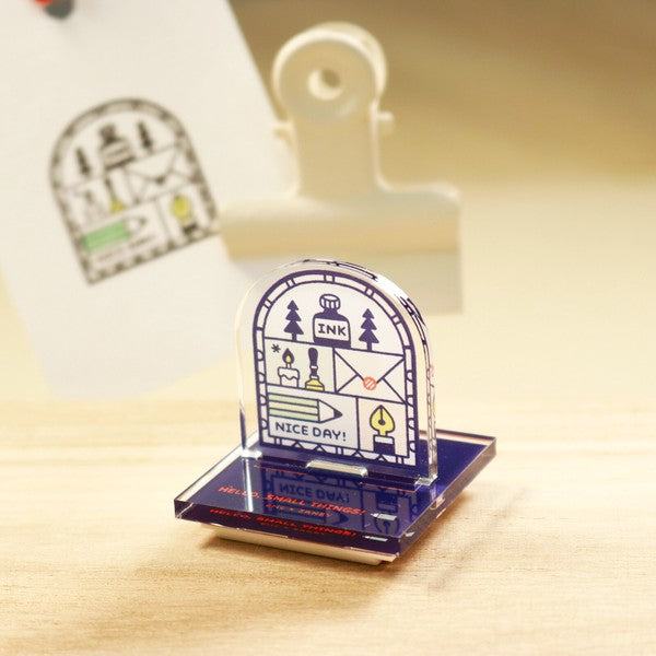 eric Acrylic Stand Stamp Vol.2 - Stained Glass - Techo Treats