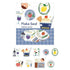 eric Flake Seal - FRUITS - Papier Platz - Default Title by Techo Treats Stationery
