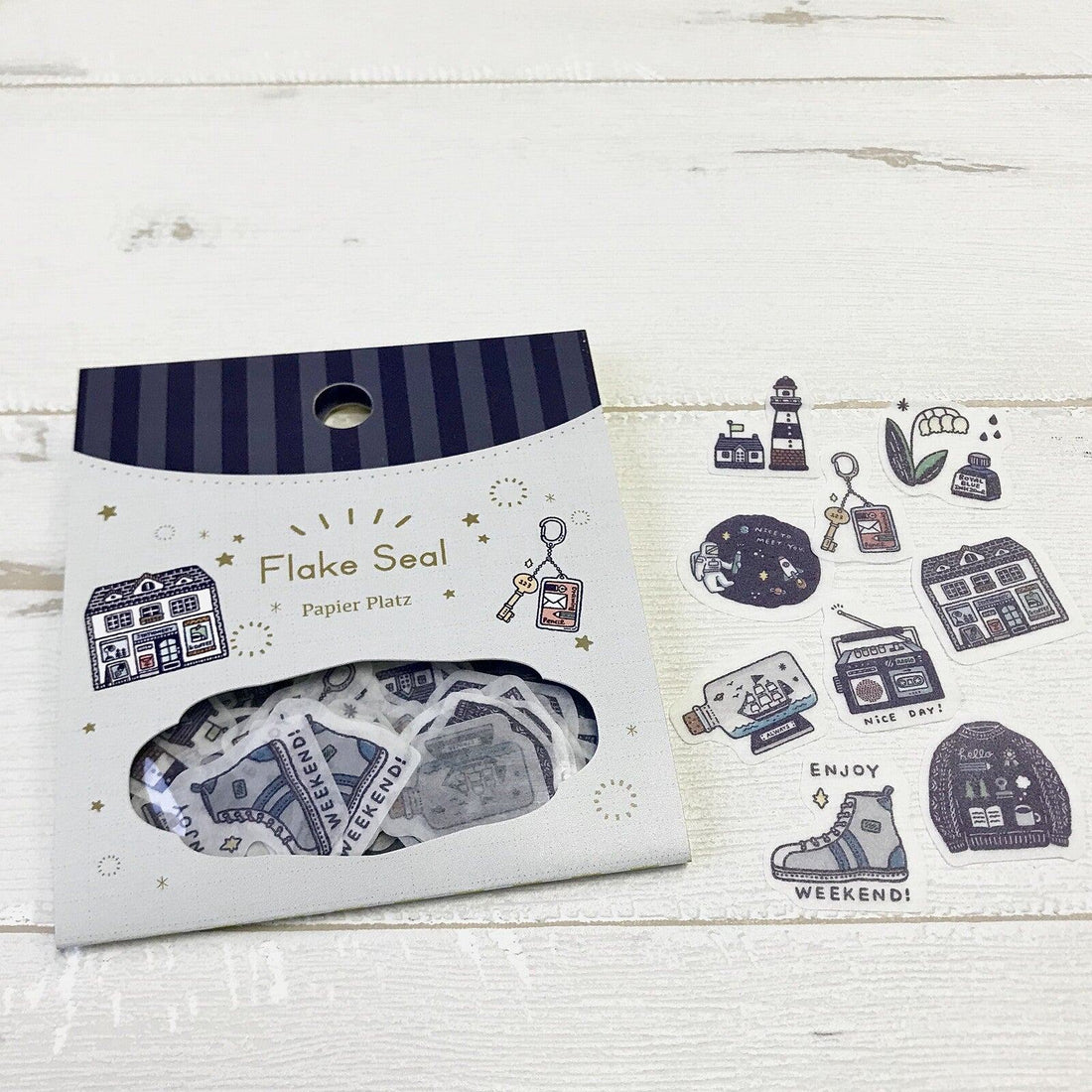 eric Flake Seal - NICE DAY! - Papier Platz - Default Title by Techo Treats Stationery
