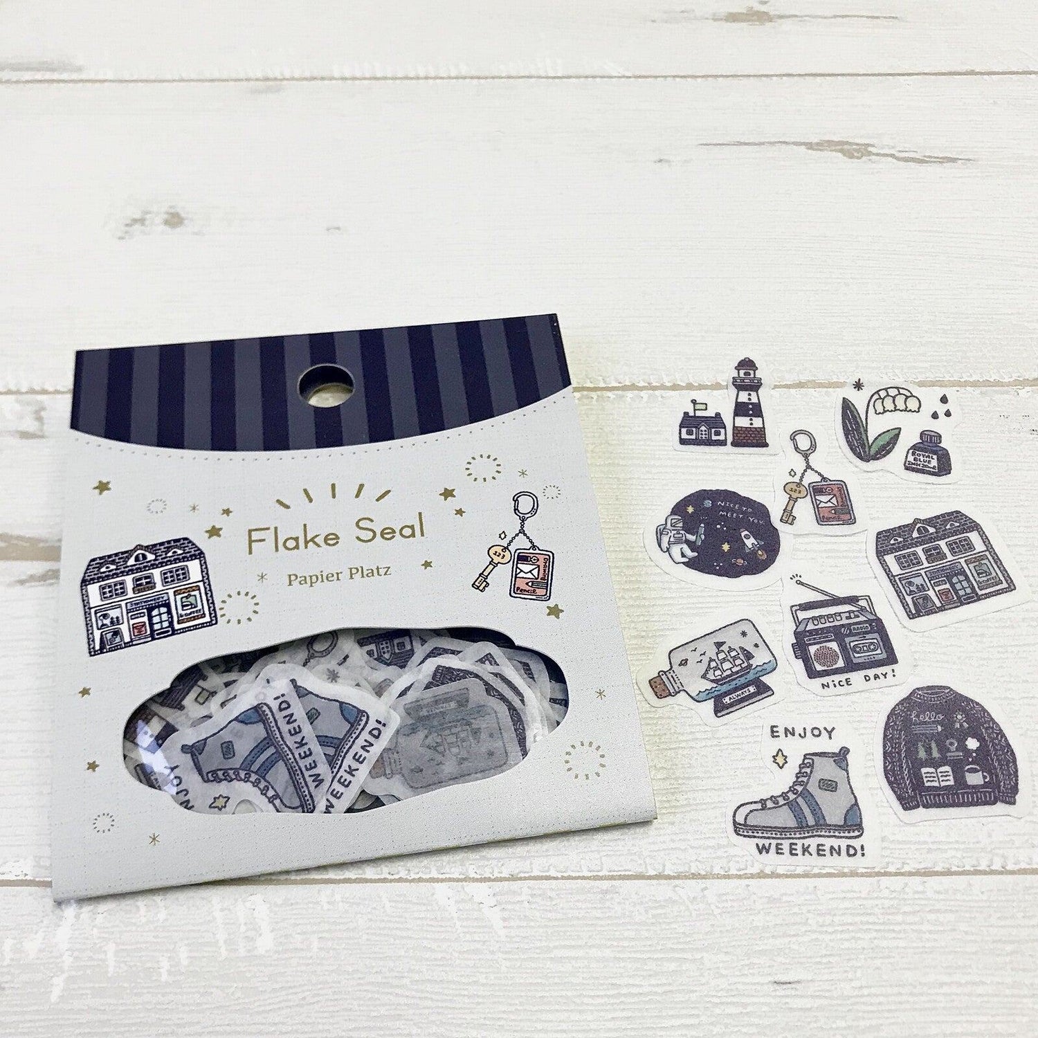 eric Flake Seal - NICE DAY! - Papier Platz - Default Title by Techo Treats Stationery