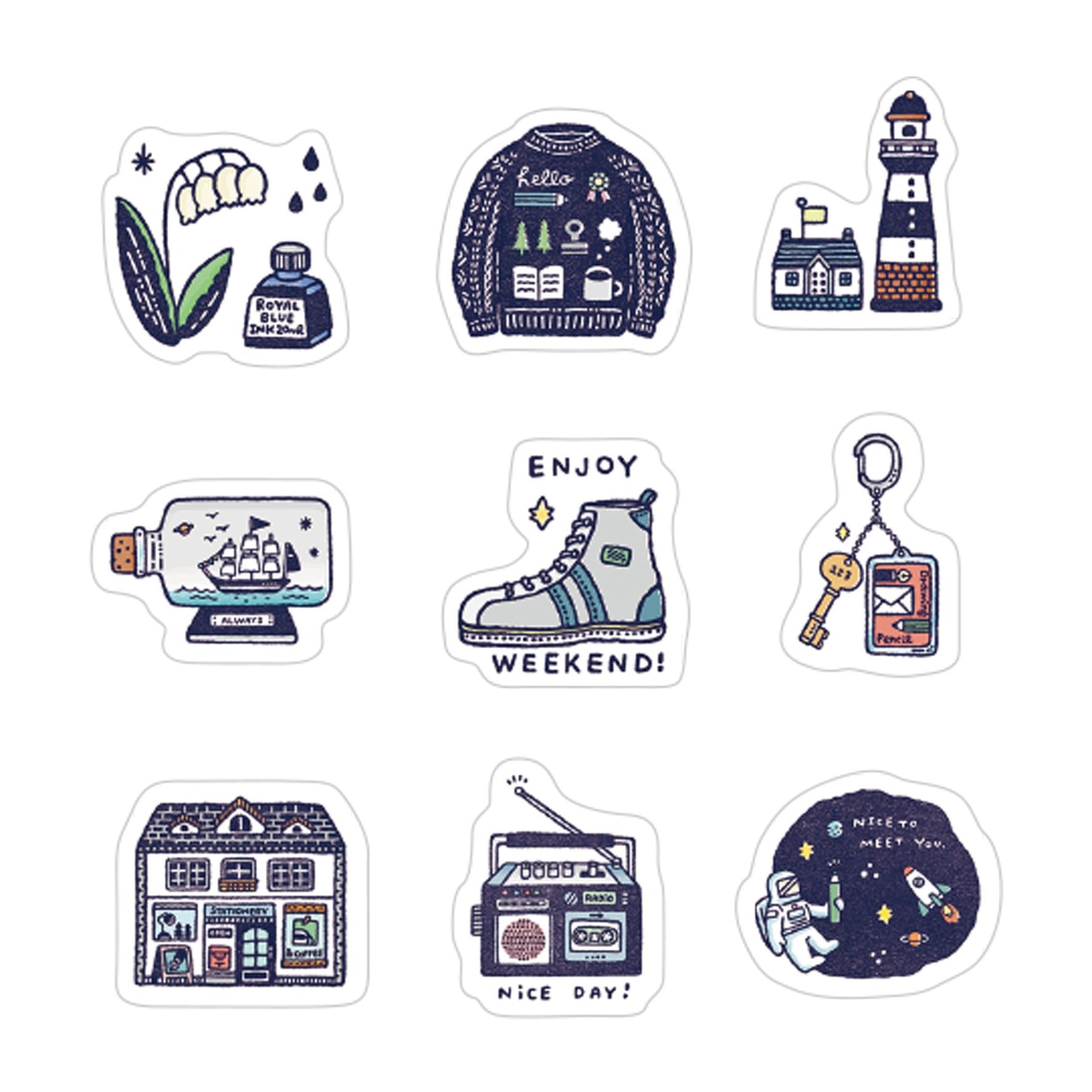 eric Flake Seal - NICE DAY! - Papier Platz - Default Title by Techo Treats Stationery