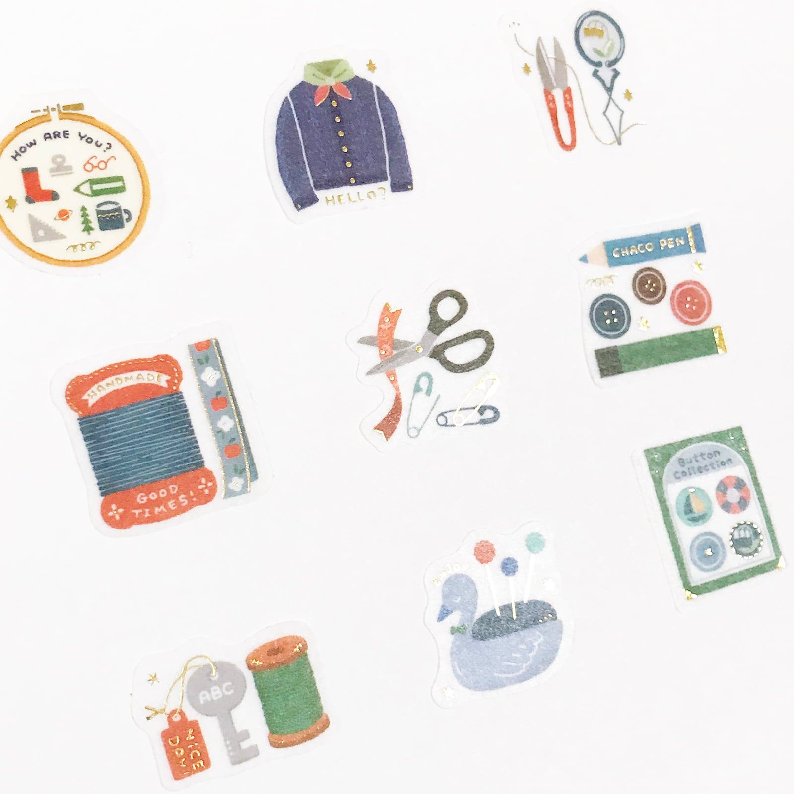 eric Flake Stickers - Sewing Items - Techo Treats