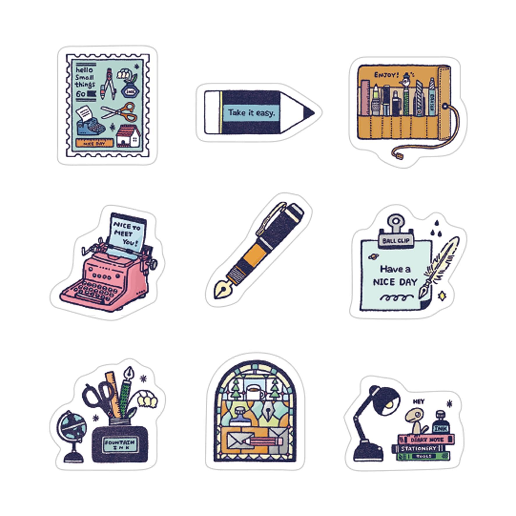 eric Flake Stickers - STATIONERY - Techo Treats