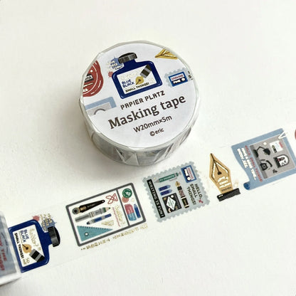 eric Masking Tape with Gold Foil - Writing Tools - Papier Platz - Default Title by Techo Treats Stationery