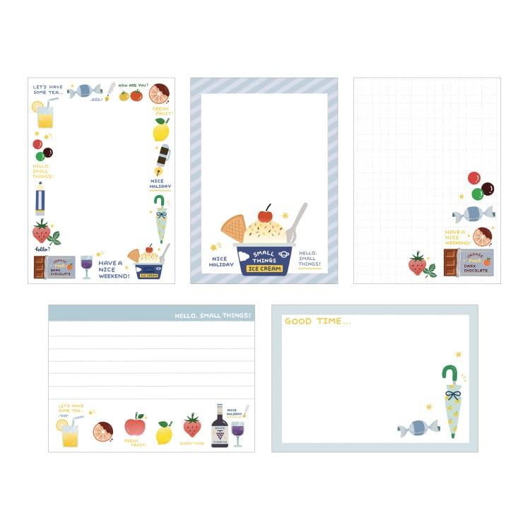 eric OTEGARU MEMO - FRUITS - Papier Platz - Default Title by Techo Treats Stationery