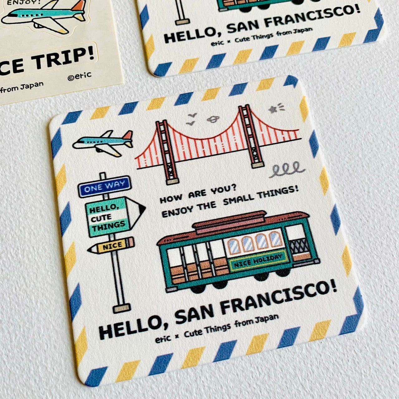 eric x CTFJ Coaster Card - Papier Platz - Default Title by Techo Treats Stationery