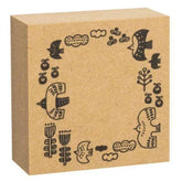 FIKA Frame Rubber Stamp - Bird - Techo Treats