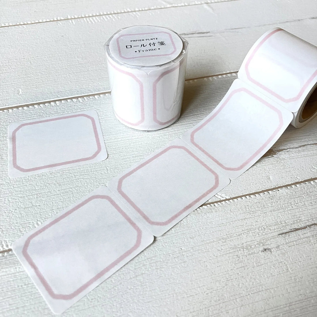 Frame Roll Sticky Notes (6 colors) (Gift) - Papier Platz - Beige by Techo Treats Stationery