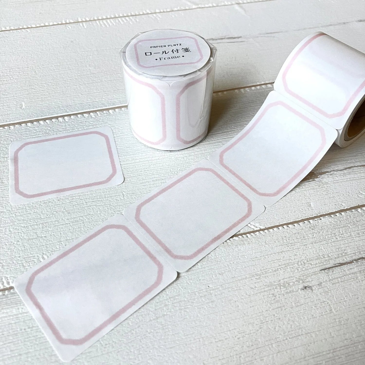 Frame Roll Sticky Notes (6 colors) (Gift) - Papier Platz - Beige by Techo Treats Stationery