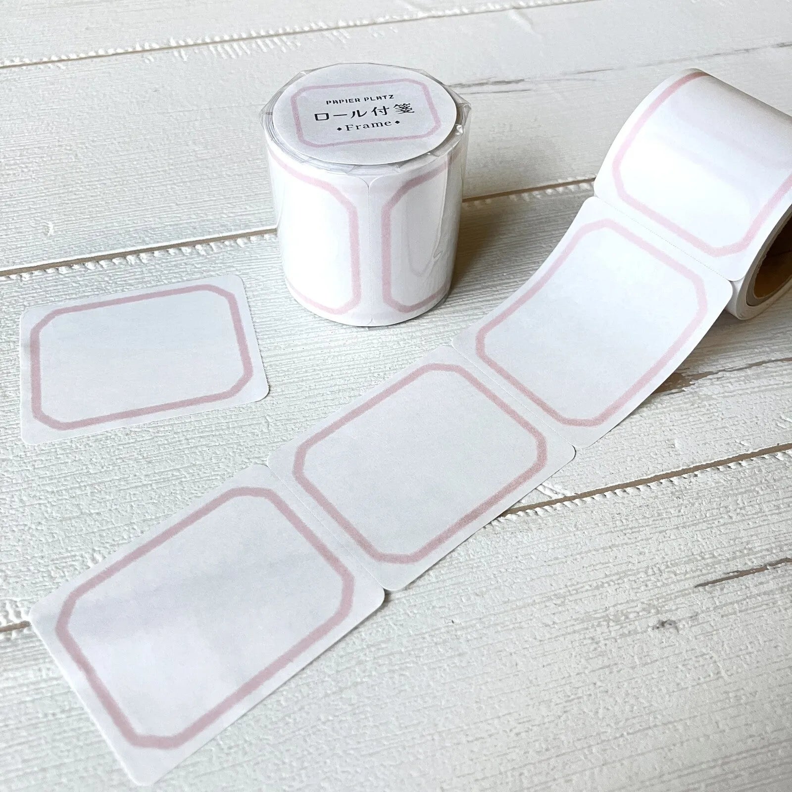 Frame Roll Sticky Notes (6 colors) (Gift) - Papier Platz - Beige by Techo Treats Stationery