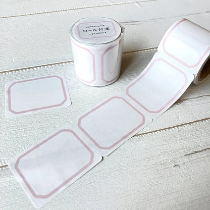 Frame Roll Sticky Notes (6 colors) (Gift) - Papier Platz - Beige by Techo Treats Stationery