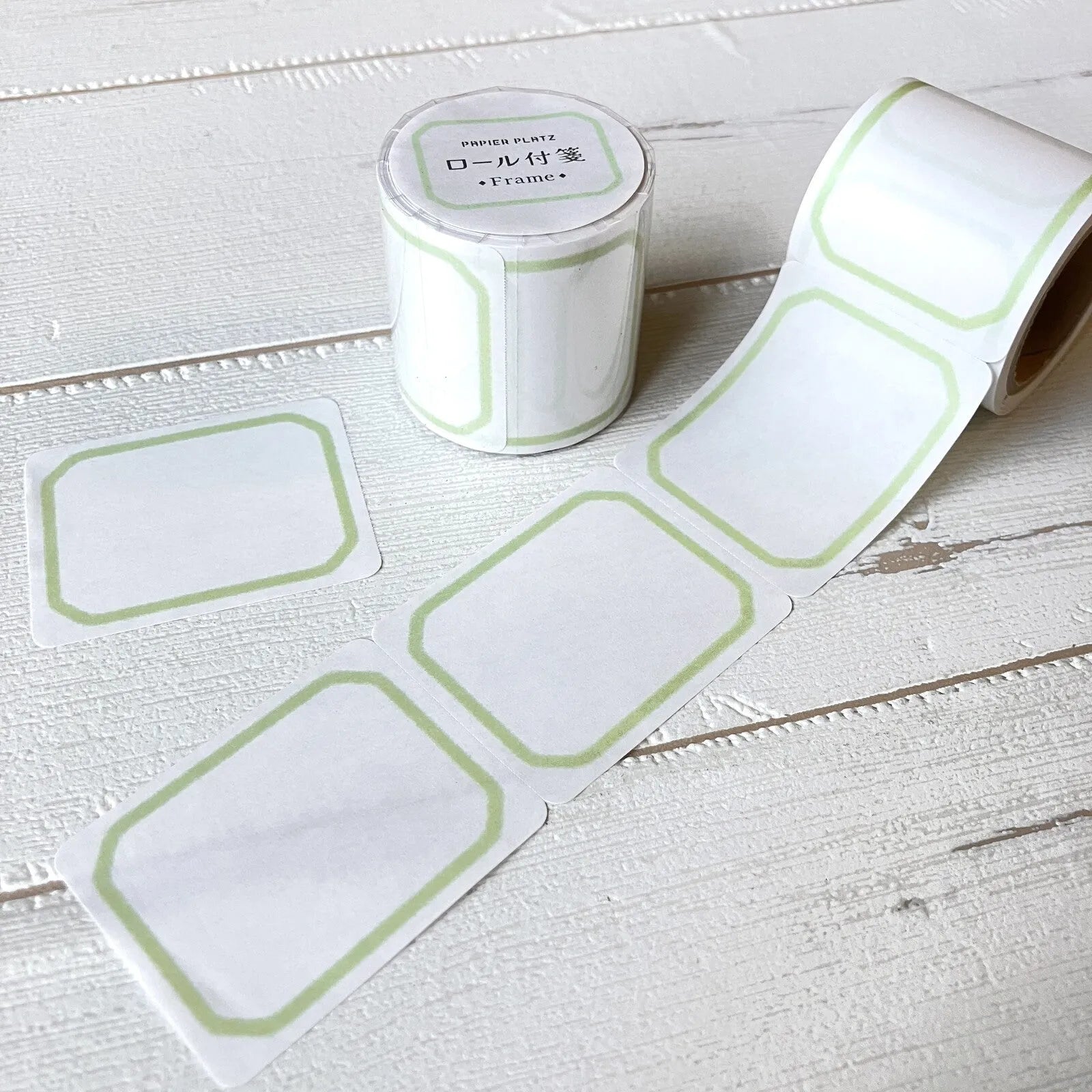 Frame Roll Sticky Notes (6 colors) (Gift) - Papier Platz - Beige by Techo Treats Stationery