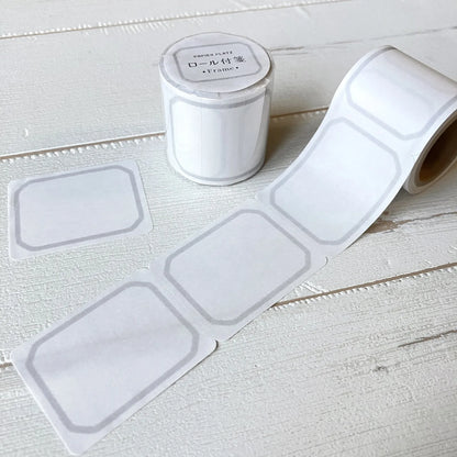 Frame Roll Sticky Notes (6 colors) (Gift) - Papier Platz - Beige by Techo Treats Stationery