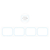 Frame Roll Sticky Notes (6 colors) (Gift) - Papier Platz - Blue by Techo Treats Stationery