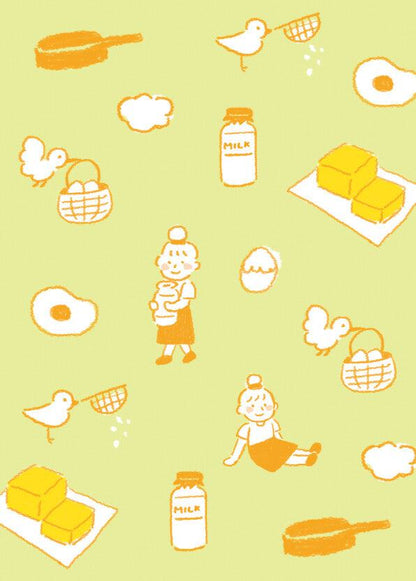 Freshly Baked Bread Town Deco Seal - Asago Pan (Toast) - Furukawa Shiko - Default Title by Techo Treats Stationery