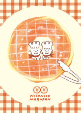 Freshly Baked Bread Town Deco Seal - Nico Nico Marupan (Donut) - Furukawa Shiko - Default Title by Techo Treats Stationery